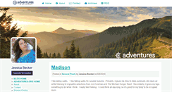 Desktop Screenshot of jessicabecker.myadventures.org