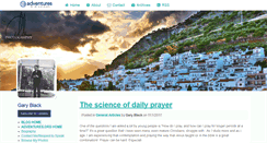 Desktop Screenshot of garyblack.myadventures.org