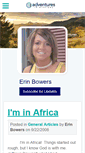 Mobile Screenshot of erinbowers.myadventures.org