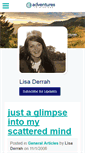 Mobile Screenshot of lisaderrah.myadventures.org