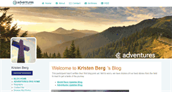 Desktop Screenshot of kristenberg.myadventures.org