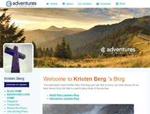 Tablet Screenshot of kristenberg.myadventures.org