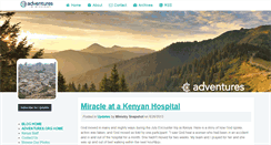 Desktop Screenshot of kenya.myadventures.org