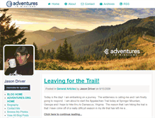 Tablet Screenshot of jasondriver.myadventures.org