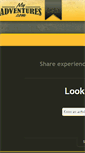 Mobile Screenshot of myadventures.com