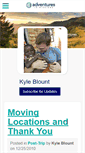 Mobile Screenshot of kyleblount.myadventures.org