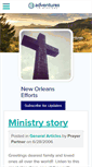 Mobile Screenshot of prayersforneworleans.myadventures.org