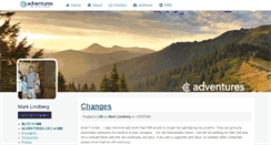 Desktop Screenshot of marklindberg.myadventures.org