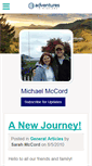 Mobile Screenshot of michaelmccord.myadventures.org